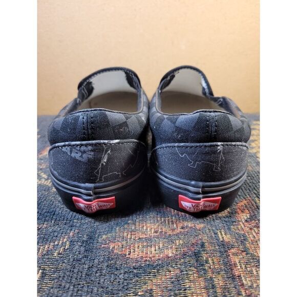 Vans Womens Star Wars Darth Vader Slip-On Sneakers- Size 9 - Picture 4 of 10